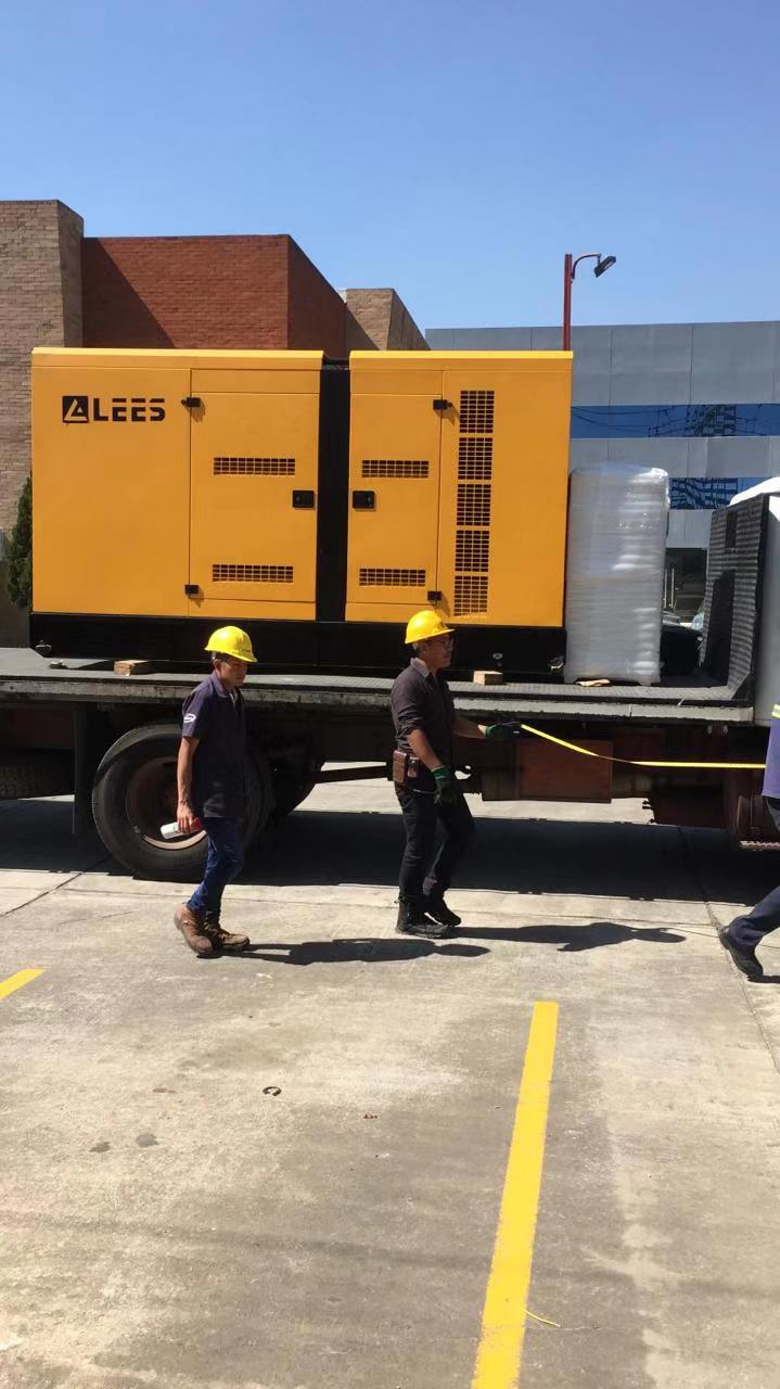 Grupo electrógeno LEES 315KVA entregado a Guatemala
